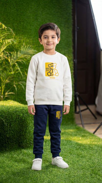 Fineloops "Playful Bear" 2-Piece Set – Shirt & Trouser Outfit